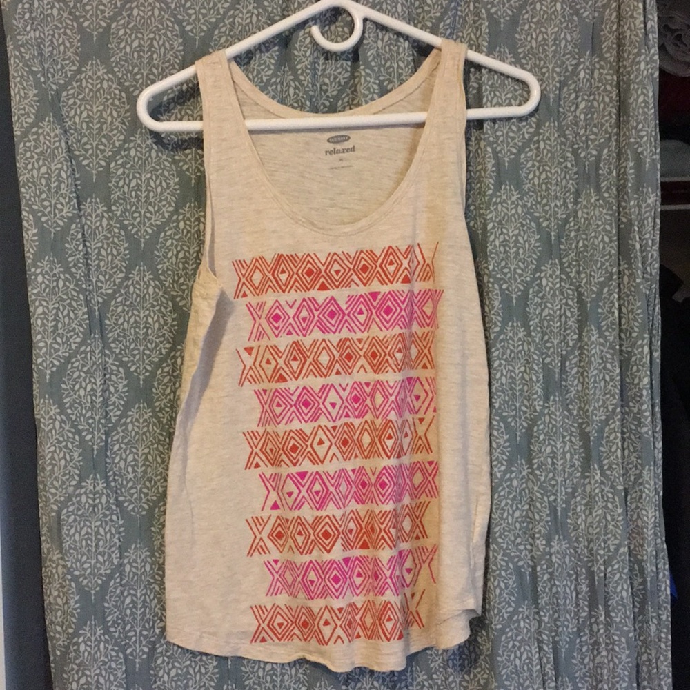 Patterned tank top